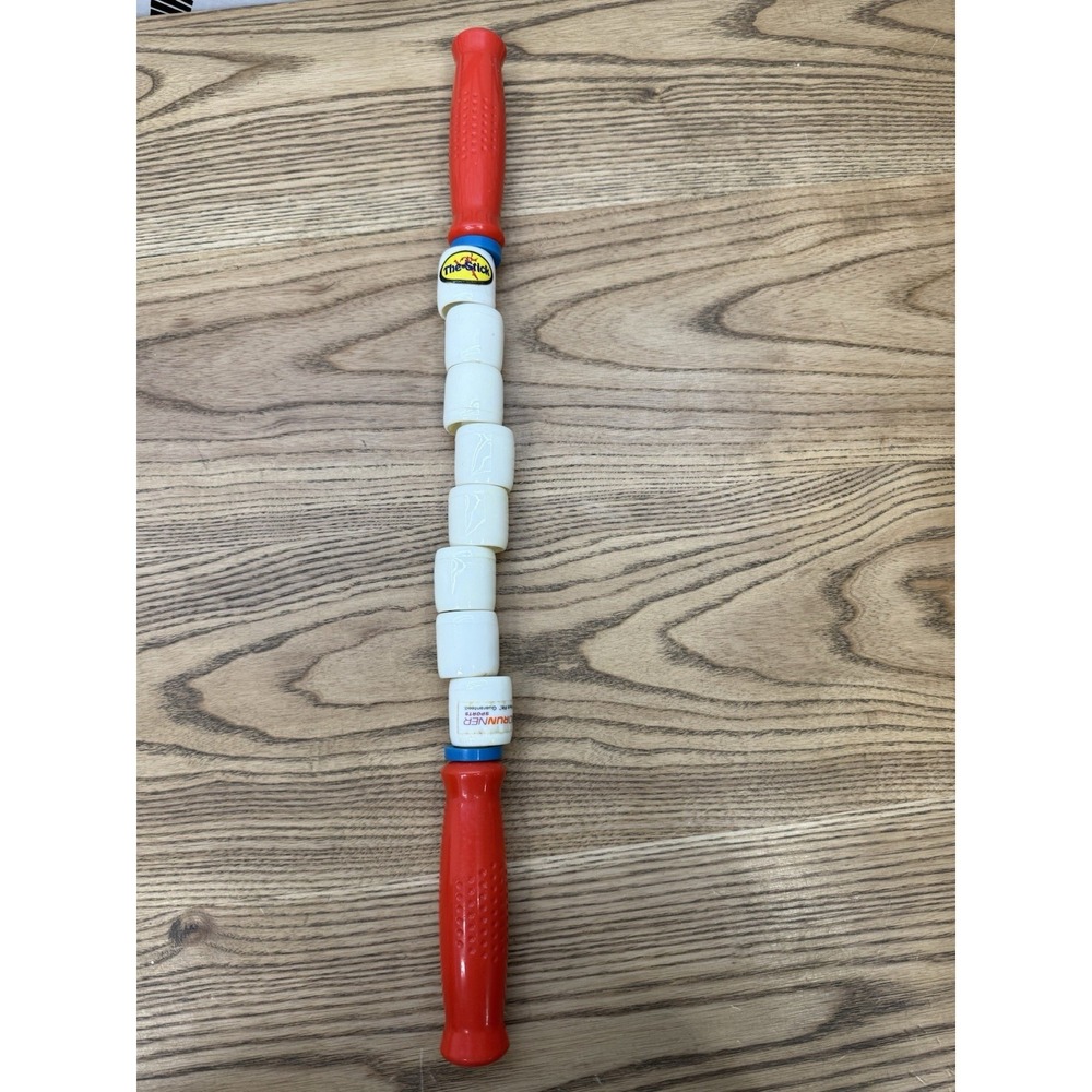 The Travel Stick 18" Original Spindle Massage Muscle Roller for Recovery